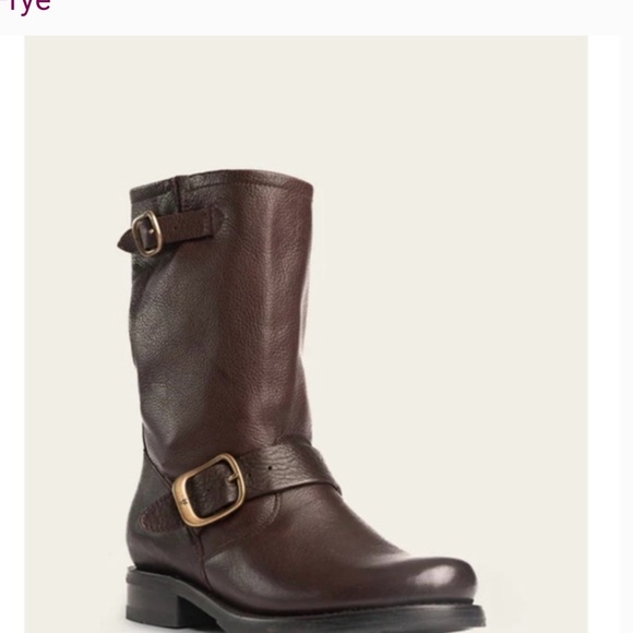 ONE DAY SALE !! Frye Veronica Short Brown Leather Boots. Western Country - Picture 1 of 9